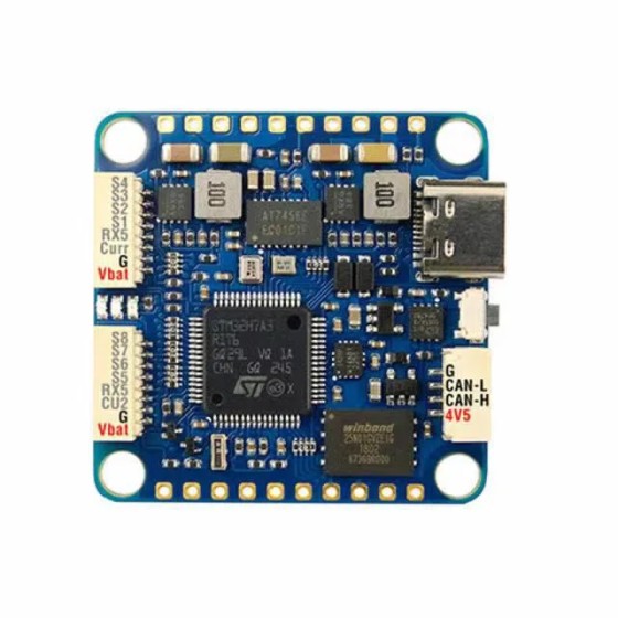 Offres Spéciales Matek MATEKSYS H7A3-SLIM STM32H7A3RIT6 contrôleur de vol intégré ICM42688P 2 ~ 8S pour RC Long Rang Racing Drone